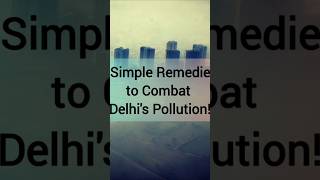 Simple Remedies to combat Delhis pollution to save health [upl. by Aisanat830]