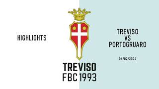 HIGHLIGHTS  TREVISO FBC 1993 22 ASD PORTOGRUARO [upl. by Ailama]