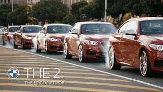 The Epic Driftmob feat BMW M235i [upl. by Kit]