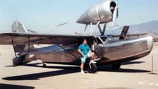 Flight in the Only Flying 1936 Fleetwings F401 Seabird NC16793 Whiteman Airport Channing Clark [upl. by Tutankhamen970]