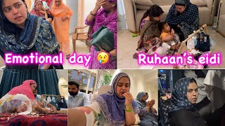 Last Iftar with family  Ruhaan ki pehli EIDI ✨  FIRE in train 🚂 😨 Ramadan vlog [upl. by Holladay]