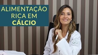 Alimentação rica em CÁLCIO [upl. by Notsrik]