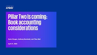 BEPS Pillar 2 is coming Book accounting considerations [upl. by Ranilopa]