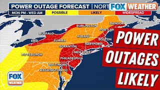 Northeast Could See Widespread Power Outages Flooding As Another Powerful Storm Eyes Eastern US [upl. by Beitz]