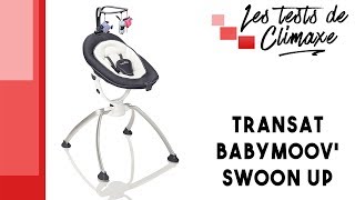 Test dun transat pour bébé Babymoov Swoon Up avec rotation du siège à 360 degrés [upl. by Lasky]