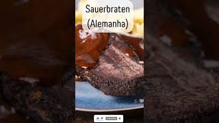 Sauerbraten Alemanha shortsindia food comidaereceitas [upl. by Jeroma292]