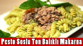 Pesto Soslu Ton Balıklı Makarna  Pişirmece  Yemek Tarifleri [upl. by Namyw]