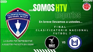 CLASIFICATORIO NACIONAL ACHF7 TEMUCO  FINAL  BRANCA F C vs UNION MIRAMAR [upl. by Eanel]