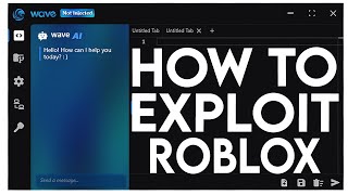 How To Exploit in Roblox in 2024  Wave Tutorial [upl. by Ariaek557]