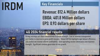 IRDM 4Q 2024 quarterly report [upl. by Gnov406]