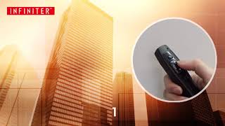 Infiniter LR8G 4In1 Function Wireless Presenter with Green Laser Pointer Instruction Video [upl. by Ahseekan]