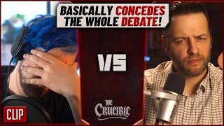 Destiny CONCEDES Debate After 3 Minutes Admits Patriarchy is NECESSARY [upl. by Htebazileyram]