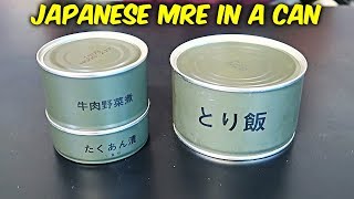 Japanese MRE in a Can [upl. by Aihsitan735]