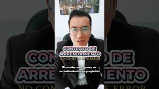 🔴 Contrato de ARRENDAMIENTO shorts youtubeshorts shortsvideo shorts2023 [upl. by Becker]