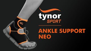 ANKLE SUPPORT NEO 4 03 for compression support amp protection to the ankle during sports [upl. by Aerdnaz854]