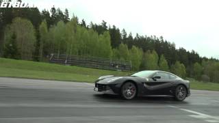 4k Ferrari F12Berlinetta vs 458 Italia filmed in 4k UltraHD [upl. by Aicilav]