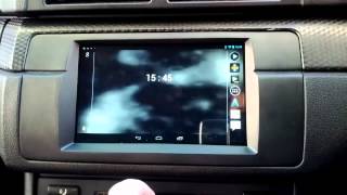 BMW InCar Infotainment System by BMDroid [upl. by Ymiaj]