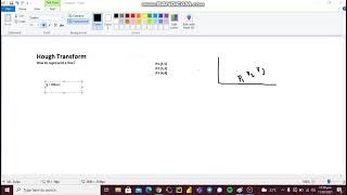 Hough Transform  Image Processing  Line Detection  Part 1 [upl. by Melony821]