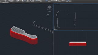 Beginner Tutorial 1 AutoCAD 2017  Designing a Shoe Converse [upl. by Wichman]