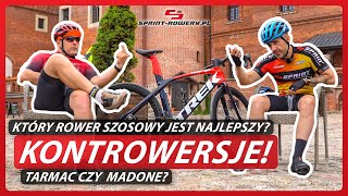 Który rower szosowy jest najlepszy Kontrowersje Specialized Tarmac czy Trek Madone  QampA teraz [upl. by Bannon]