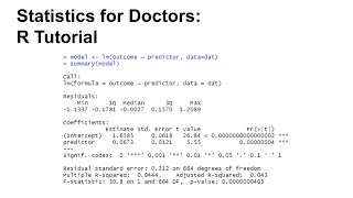 R Tutorial  6  Model comparison Hierarchical linear regression [upl. by Pooh580]