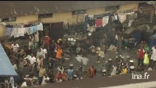 Gabon  grand marché de Libreville [upl. by Ahsihat]