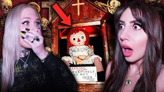 The REAL Annabelle Doll Threatened Our Lives Psychic [upl. by Arenat]