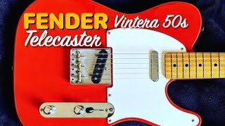 Fender Vintera 50s Telecaster [upl. by Adnohsat104]