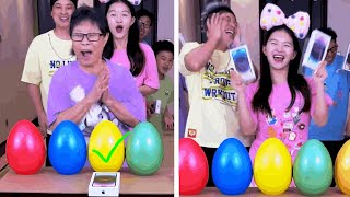 Colored ball matching challenge win an iPhone FunnyFamily PartyGames [upl. by Ynatsyd]