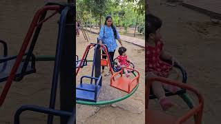 Gummadi gummadi 🥰❤️🥰 daddys princess ❤️botanical garden 🏡HyderabadHayaruKids123 [upl. by Ashely]