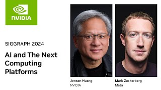 AI and The Next Computing Platforms With Jensen Huang and Mark Zuckerberg [upl. by Anya917]