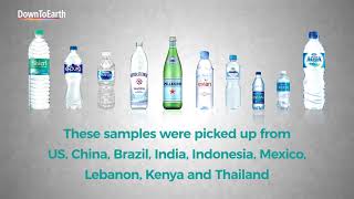 Microplastics in your bottled water [upl. by Jariv240]