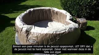 Opblaasbare jacuzzi opzetten  Mijn Feestje Partyverhuur Heerenveen [upl. by Maribel625]