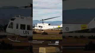 UH1H Sideslip to Landing in dcs [upl. by Chandal]