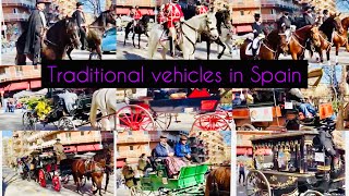 Exhibiting traditional vehicles in Spain 2022 [upl. by Nylednarb635]