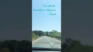 NavatkuliKaraitivu 🌞 Mannar Road A32 roadtrip thingstodoinsrilanka srilanka [upl. by Nylram]