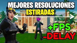 Las MEJORES RESOLUCIONES para FORTNITE 2024📈 [upl. by Khalid944]