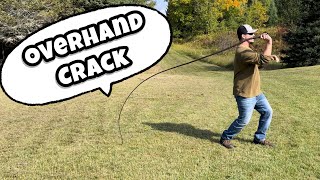 Overhand Crack Whip Crack Tutorial [upl. by Etti654]