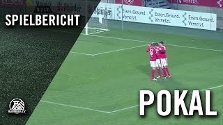 SpVg Schonnebeck  RotWeiss Essen 4 Runde Niederrheinpokal 20162017  Spielbericht [upl. by Corilla]