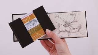 Handy pocket format Hahnemühle DampS Sketch Book [upl. by Berger551]