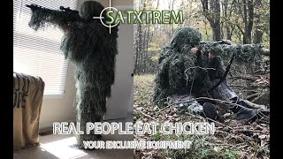 SATXTREM 5 in 1 Ghillie Suit [upl. by Ecnerolf]