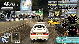 Wangan Midnight Maximum Tune 6R  MR2 GTS  Online Ghost VS Battle  SubCenter [upl. by Uzia]