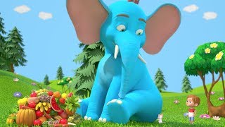 The Giant Elephant Song  Kindergarten Music amp Nursery Rhymes  Cartoons for Kids  Little Treehouse [upl. by Yancy940]