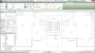 Revit Tutorial  Working with stairs [upl. by Orin]