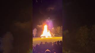 2024 Homecoming Bonfire  RoseHulman Institute of Technology [upl. by Nicolau]