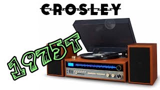 The Crosley 1975T SHELF SYSTEM  Review amp Unboxing [upl. by Mitch]