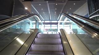 Sweden Stockholm Barkarby train station 1X elevator 2X escalator [upl. by Emile]