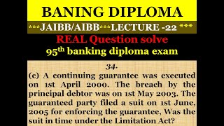 BANKING DIPLOMA JAIBBAIBB [upl. by Koorb]