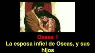 Oseas 1 La esposa infiel de Oseas y sus hijos [upl. by Heidt]