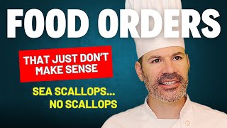 Sea Scallops but NO Scallops  Food orders that just dont make sense [upl. by Adnirb]